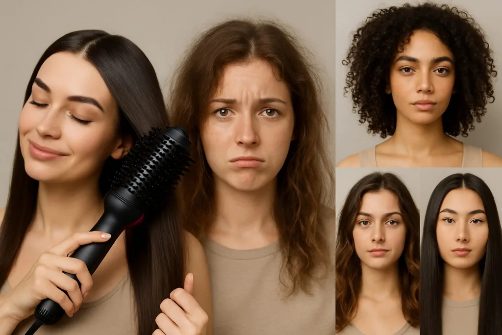 découvrez les avantages et inconvénients de la brosse soufflante ainsi que les types de cheveux les plus adaptés pour un coiffage réussi et facile.