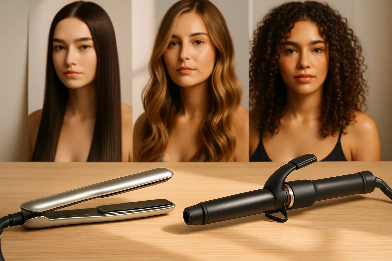 découvrez comment choisir entre un lisseur et un fer à boucler en fonction de votre type de cheveux pour sublimer votre coiffure tout en préservant la santé de vos cheveux.