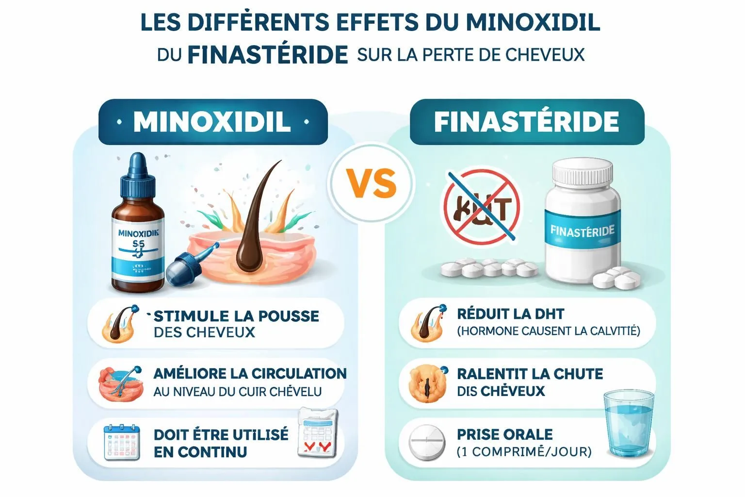 découvrez les avis d'experts sur le minoxidil et le finastéride, ainsi que les risques associés à leur utilisation pour une meilleure compréhension avant traitement.