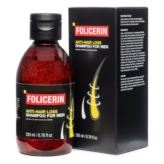 Folicerin, produit vendu sur son site officiel
